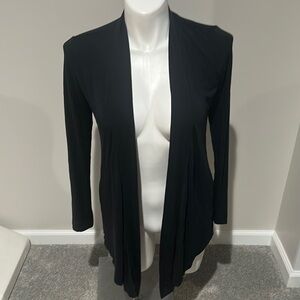Peach black open cardigan size‎ XS